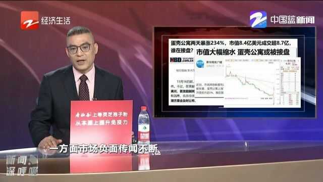 蛋壳公寓两天暴涨234%,成交超8.7亿,谁在接盘