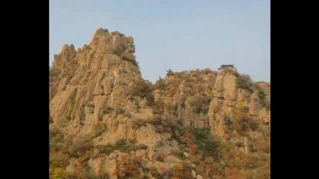 秋天辽宁朝阳北票大黑山登高远眺秋色无限美