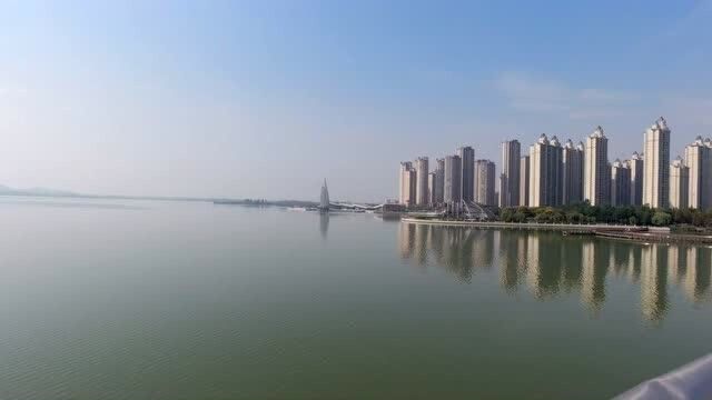 实拍蚌埠龙子湖风景区,美丽的自然风光,国家AAAA级景区、免费开放