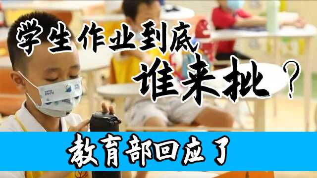 “学生作业家长写”,教育部回应了,你们感到满意吗?