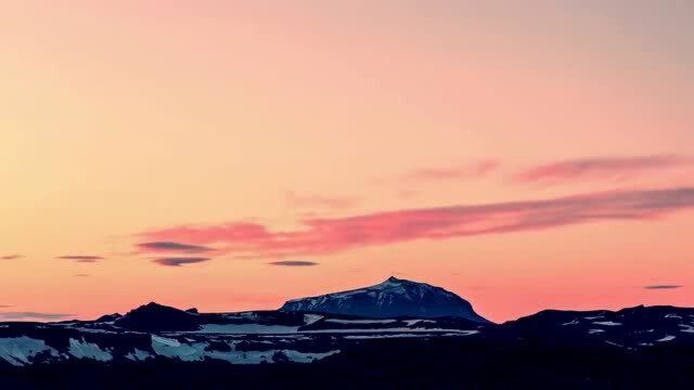 延时摄影自然生态,4K超高清实拍,云海山川自然风景