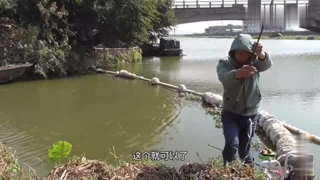 农村野河野钓,鱼情狂口时却被人赶走了,太难了有点失落