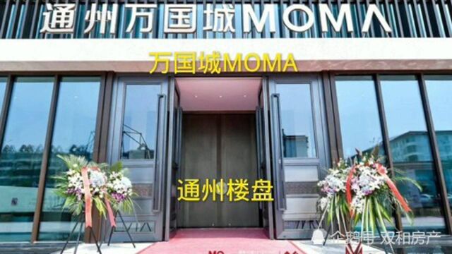 通州选房,掌握了万国城MOMA楼盘资料户型,就不怕选不到好房