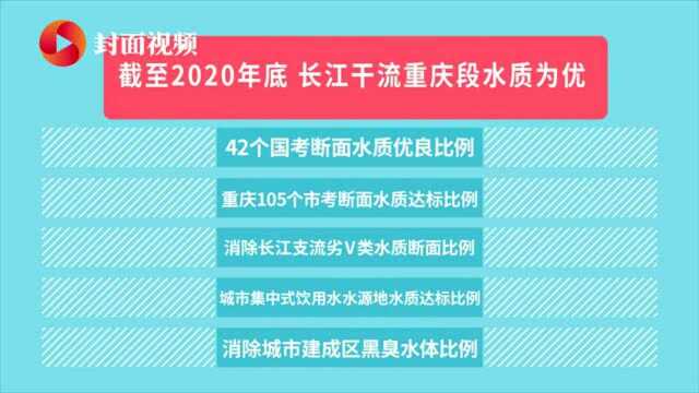 封面可视丨“十三五”重庆空气质量向好 国考优质水断面优良比例100%