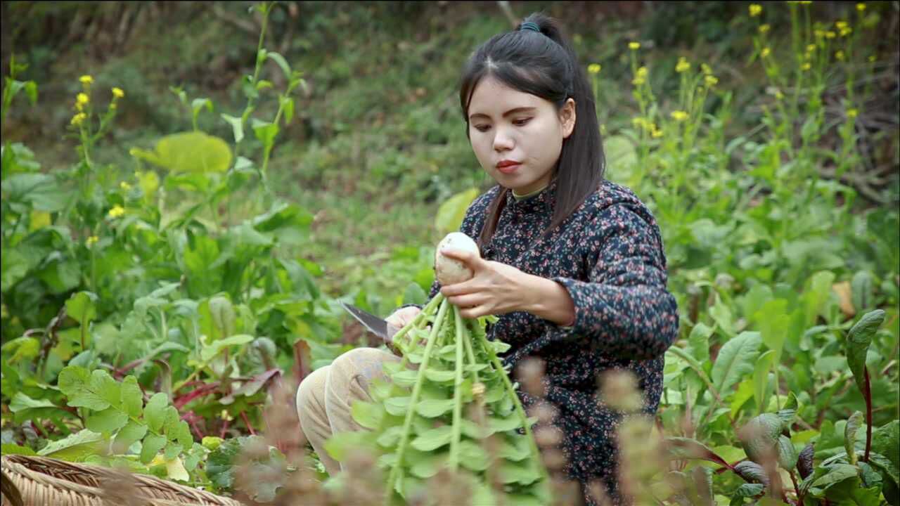 萝卜干,三十斤萝卜做萝卜干,一做吃一年