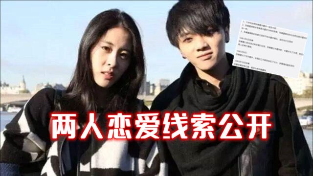 张碧晨华晨宇恋爱线索公开,2015年节目相识,当时男方和邓紫棋传绯闻