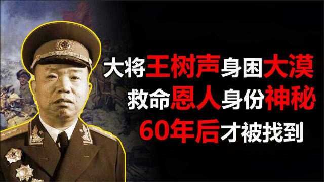 西路军失败,大将王树声身困大漠,60年后救命恩人的下落才被找到