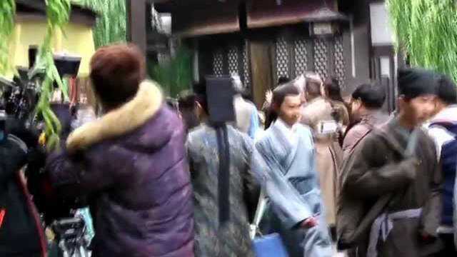 青云志花絮:热闹的街头,除了主角外,群众演员少不了