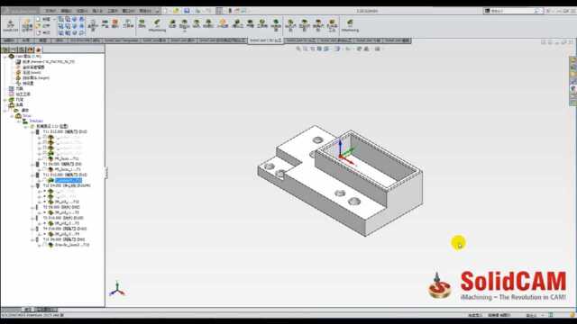 SolidCAM 多种模拟方式2