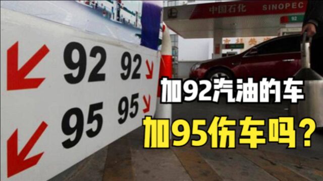 规定加92号汽油的车,加了95号汽油会伤车吗?老司机给你答案