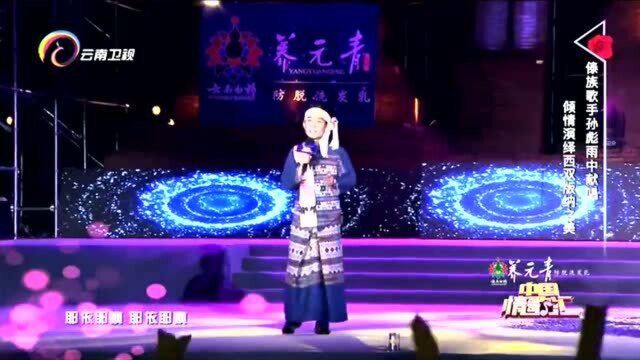 中国情歌汇:江涛队的孙彪带来歌曲表演,雨中献唱《滴滴答》