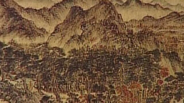 王蒙的《太白山图》,在元四家山水画中别具一格