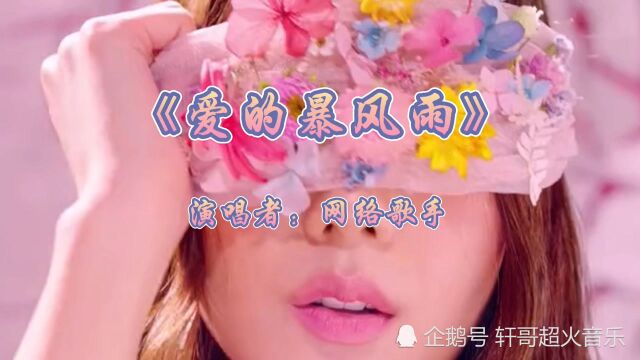 一首抖音热门歌曲《爱情暴风雨》带你感受一下爱情的暴风雨