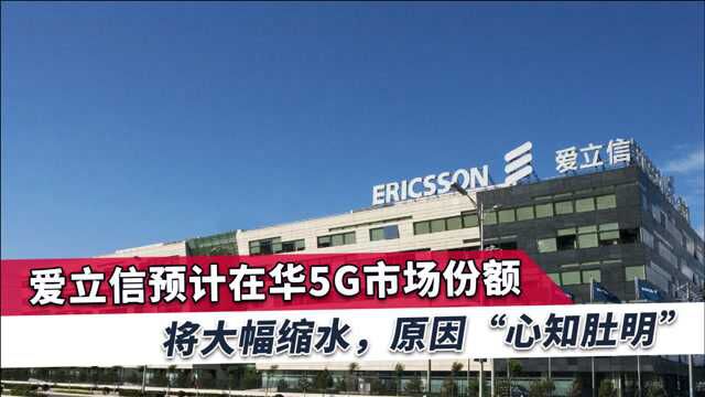 瑞典排除中企5G网络建设遭反噬,爱立信宣布噩耗,市场份额大跌