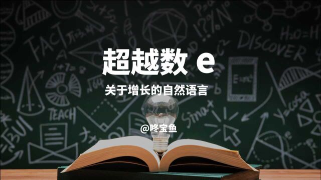 超越数e:关于增长的自然语言