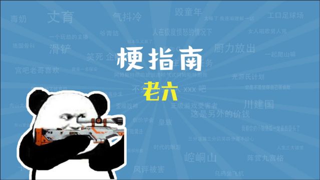 老六是什么梗【梗指南】