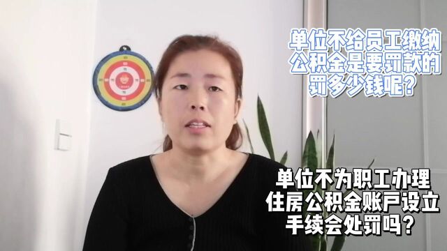 单位不给员工缴纳公积金,罚5万!这下清楚了