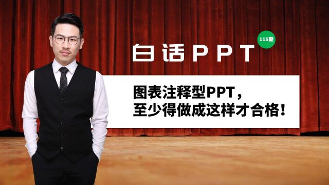 白话PPT:图表型PPT,至少做成这样才合格!