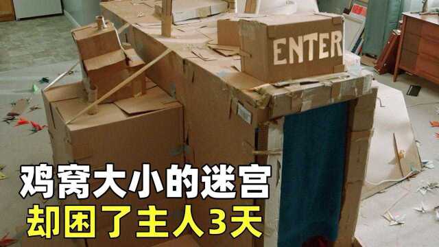 男人无聊造了个迷宫,没想到迷宫成精,困了他三天,奇幻片