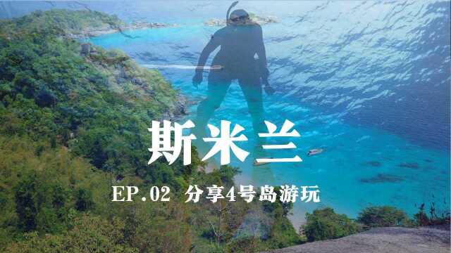 【斯米兰】 EP.02 分享4号岛浮潜与吃饭 偶遇岛上珍禽才是意外