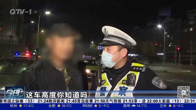 青岛:市北区交警开展严重违法行为集中整治行动