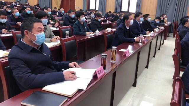 运城科协党组书记张建波在平陆县开展党的十九届六中全会精神宣讲