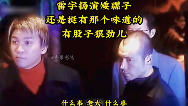 经典香港社团片 挺好看 雷宇扬演这种角色还是挺有味儿的!