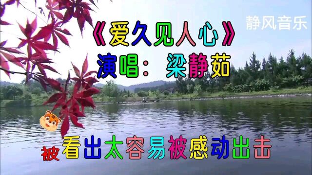 歌曲《爱久见人心》演唱:梁静茹