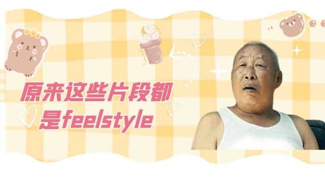 原来这些片段,都是feelstyle,这表演能力太绝了