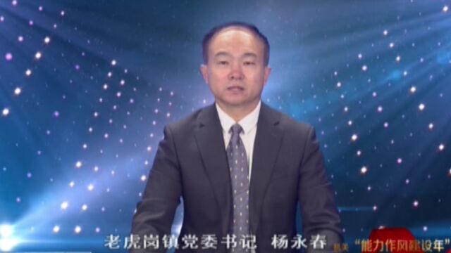 机关“能力作风建设年”活动公开承诺——老虎岗镇党委书记杨永春