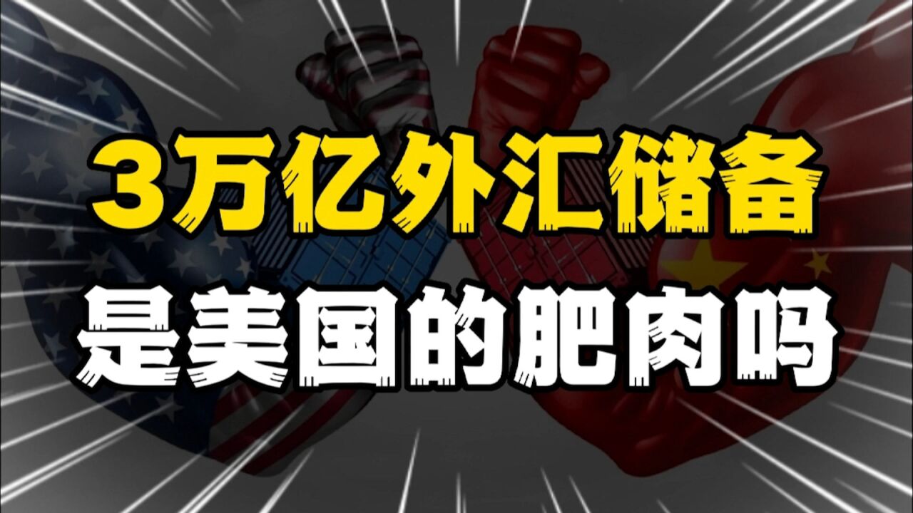 黑了俄罗斯的外汇储备之后,中国的外汇储备会成为美国嘴里的肥肉吗?