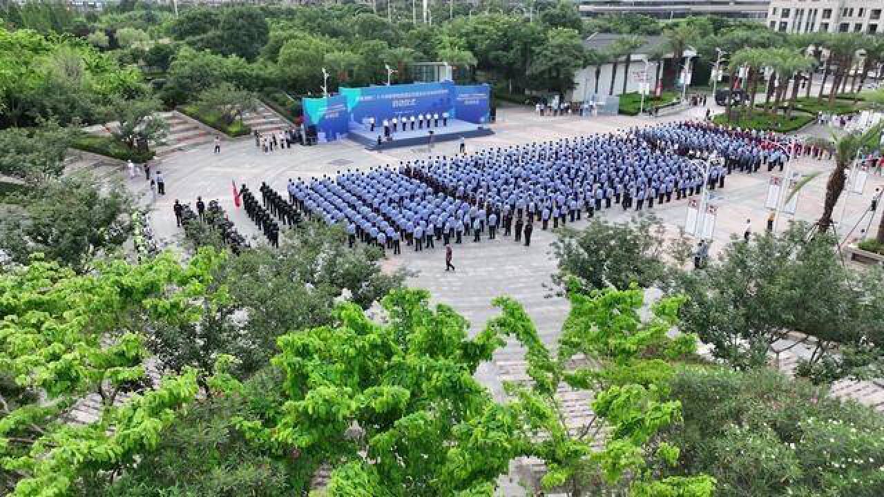 瑞安市夏季社会治安大巡防正式启动.