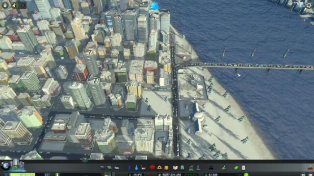 都市天际线冰雪世界75可持续发展和新城区与商业区的交通分流计划