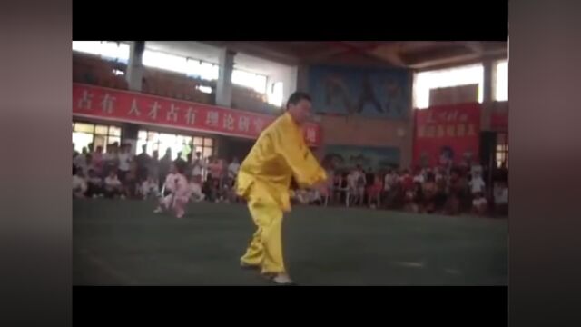 太极拳名家王长安先生演练的赵堡太极拳