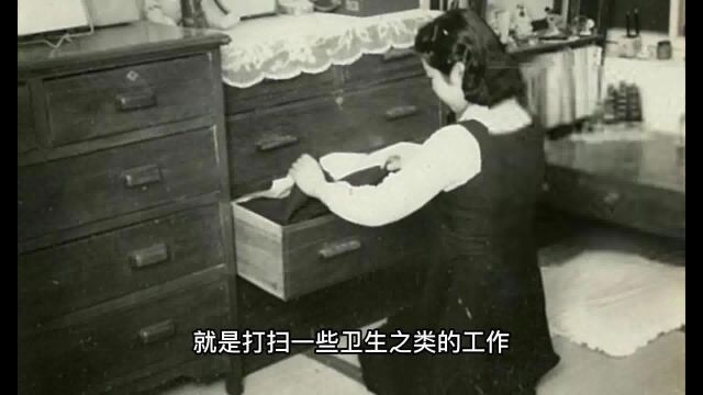 专门搞服务:1942年日本人镜头下“华北交通社”工作的女人