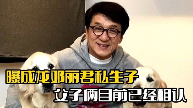 港媒曝成龙有私生子!其母亲是邓丽君,父子俩已经相认