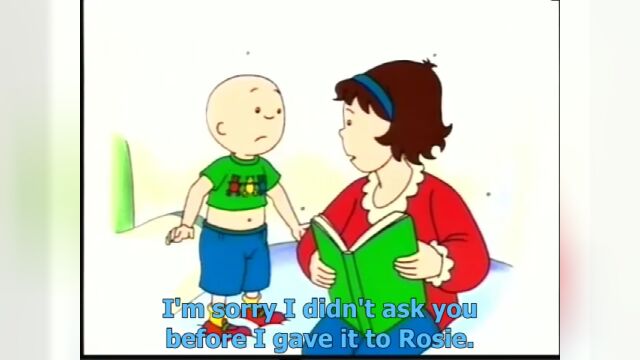 【动画英语】卡由Caillou09