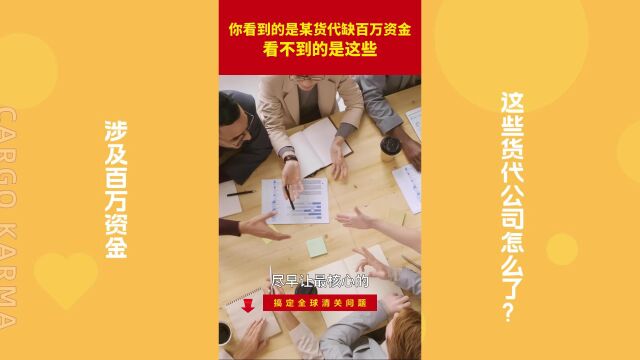 涉及百万资金,这些货代公司怎么了