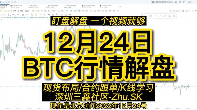 12月24日BTC行情解盘