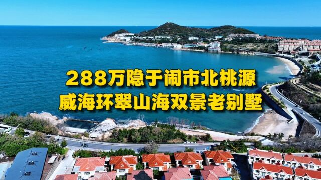 威海老城区,环翠山海双景老别墅,南北院288万值得入手吗