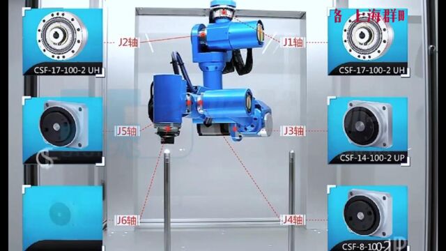 日本HD哈默纳科谐波减速机上海群略13052038616六轴机械收应用展示照片视频HarmonicDrive