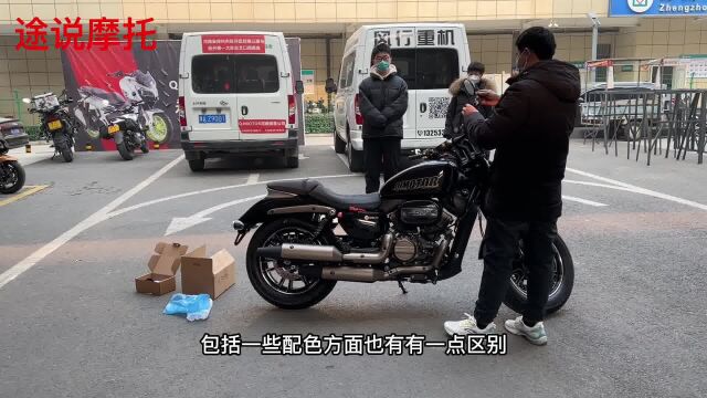 郑州第一台闪350到店实拍,配置和动力有提升适合大多数摩友