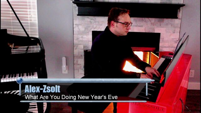 Pianist AlexZsolt, What Are You Doing New Year's Eve