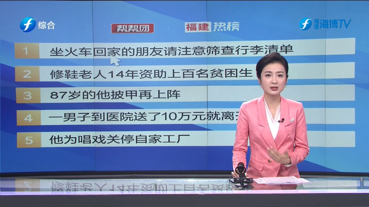 福建热议:14年资助上百位贫困生,77岁老人用善心照亮求学路