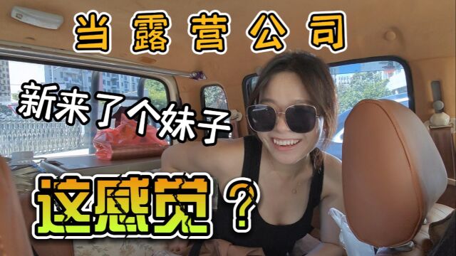 当露营公司新来了妹子,这也太hhhh