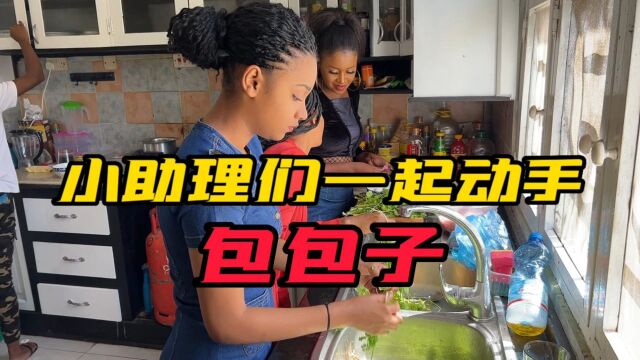 中国美食受欢迎吗?小伙自制大包子,助理吃到扶墙:做梦都是包子