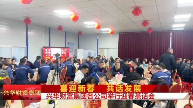 兴华财富集团举行新春茶话会