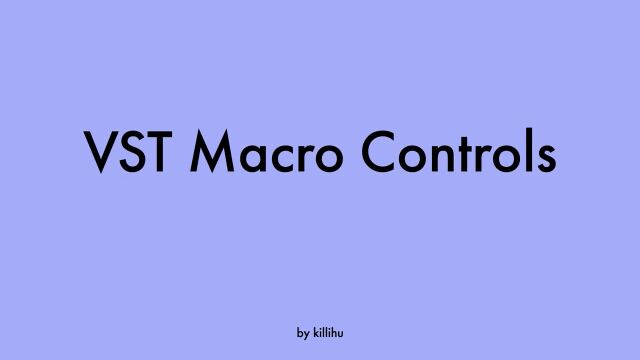 VST Macro Controls for Ableton Live