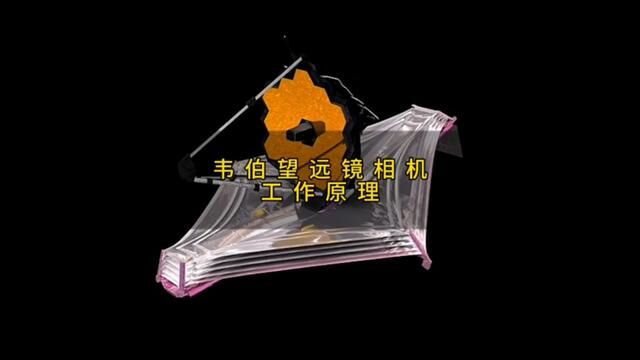 韦伯太空望远镜相机工作原理#探索宇宙 #望远镜 #韦伯太空望远镜