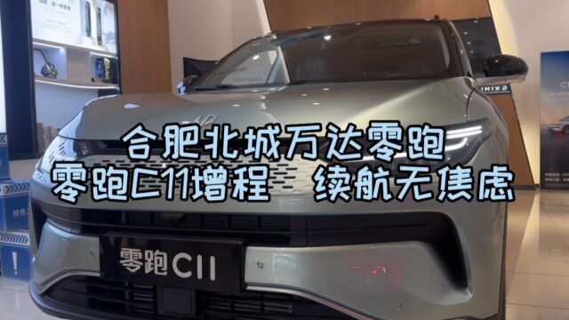 零跑C11增程版 1024公里CLTC综合续航无焦虑